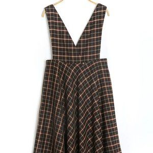 Miss Patina Serpentine Pinafore Dress